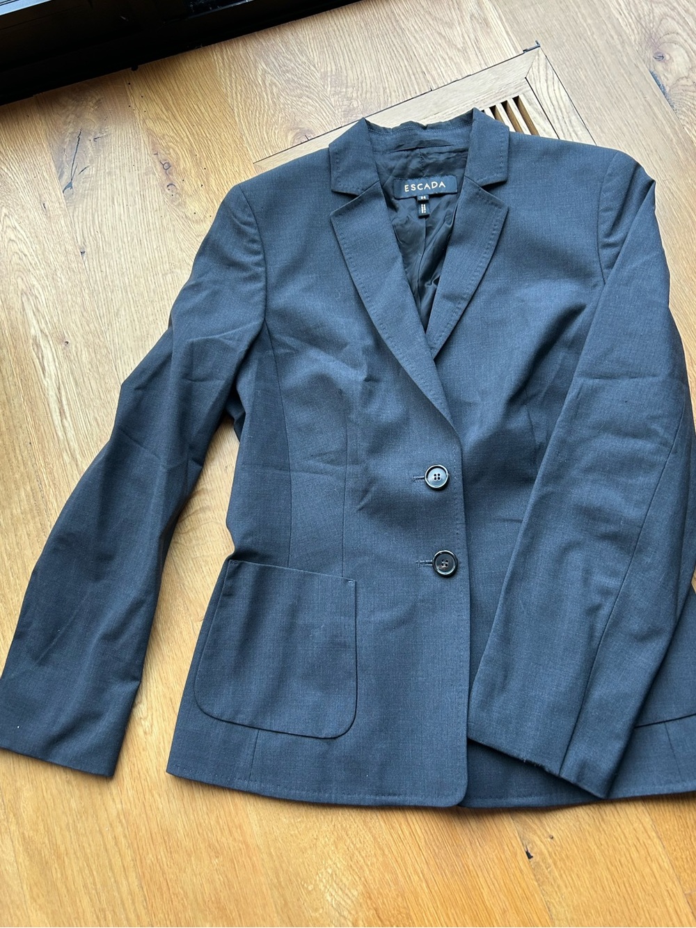 Escada Black Women's Single-Breasted Tailored Blazer